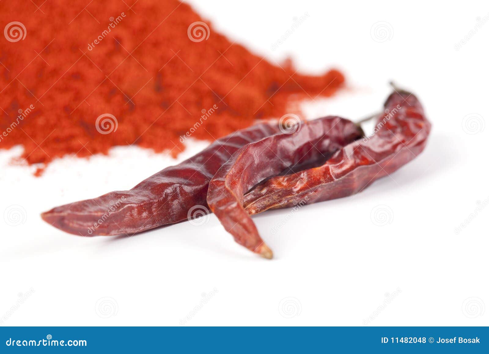 Getrocknete Pfeffer Des Roten Paprikas Stockfoto - Bild von kühl, küche ...