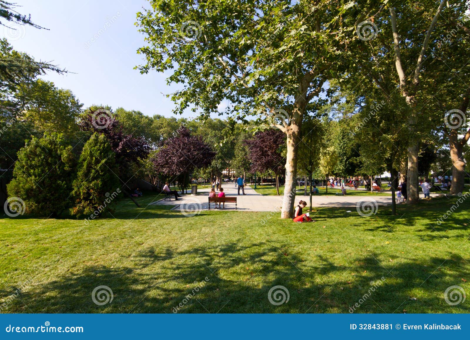 Gezi Park, Istanbul editorial photo. Image of turkey - 32843881