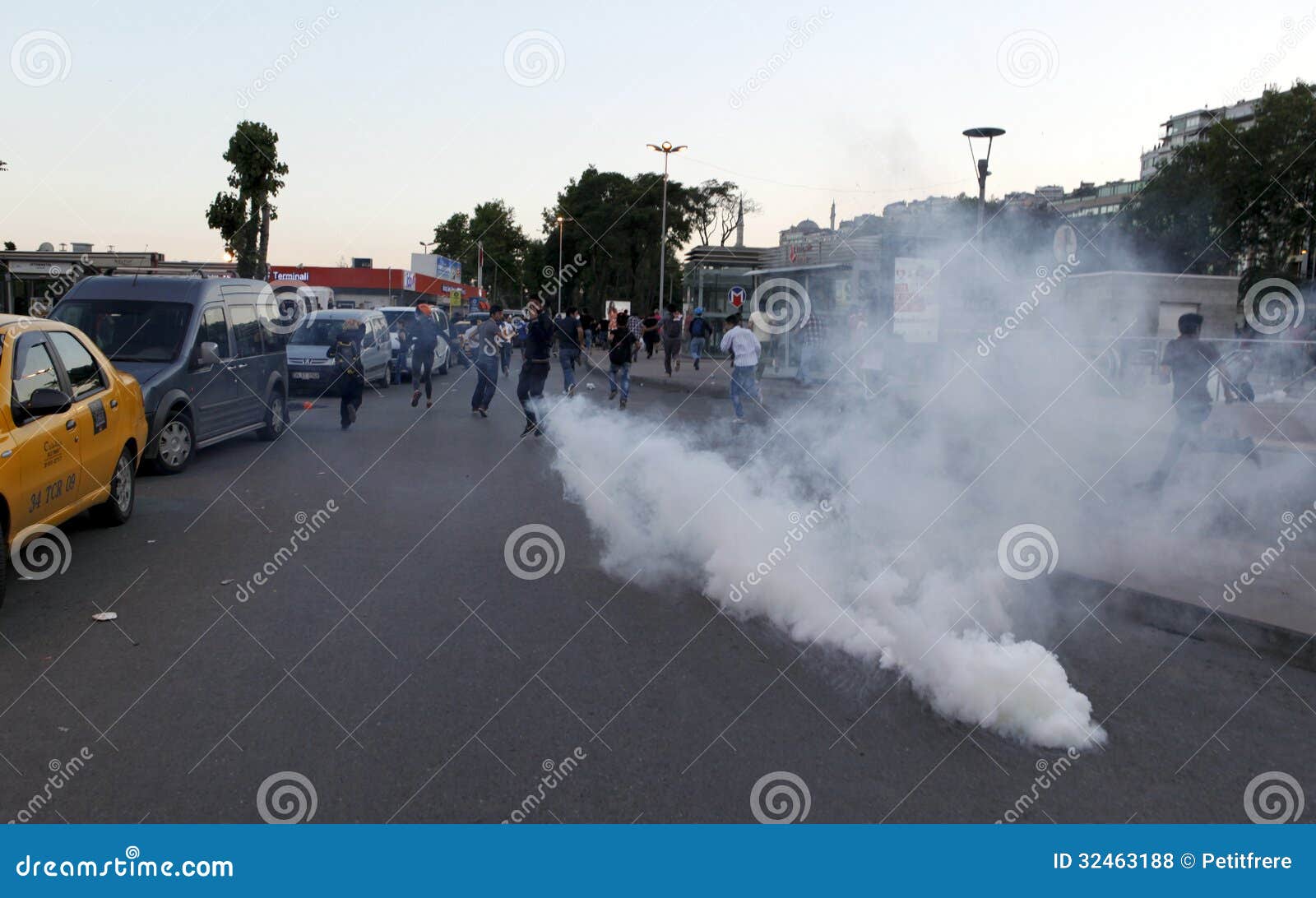 Gezi Park Protests In Istanbul Editorial Stock Photo Image Of Rain