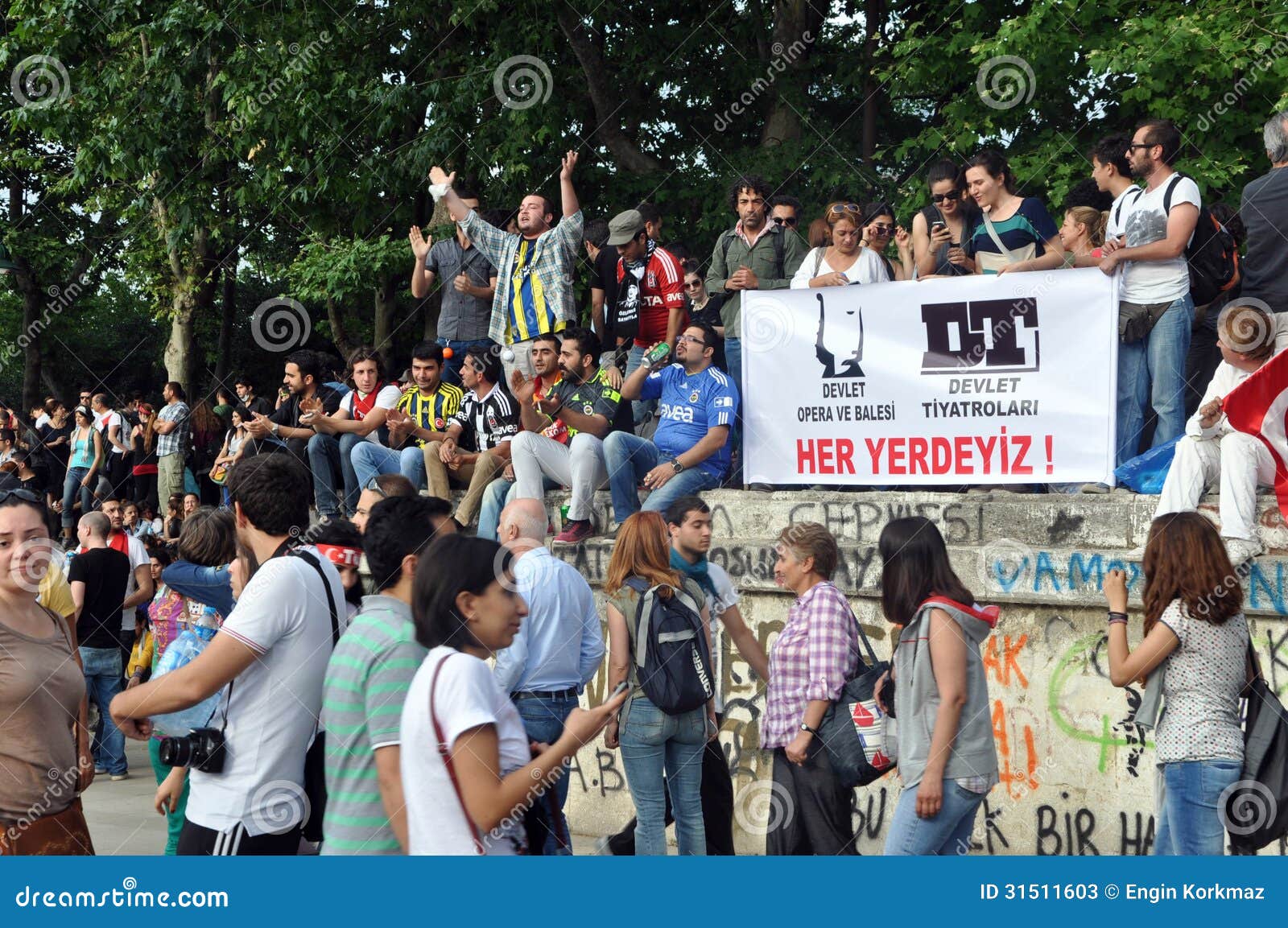 Gezi Park Protests In Istanbul Editorial Stock Photo Image Of