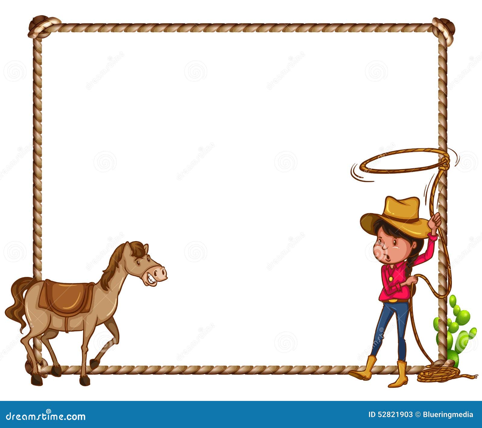 Horse Borders And Frames