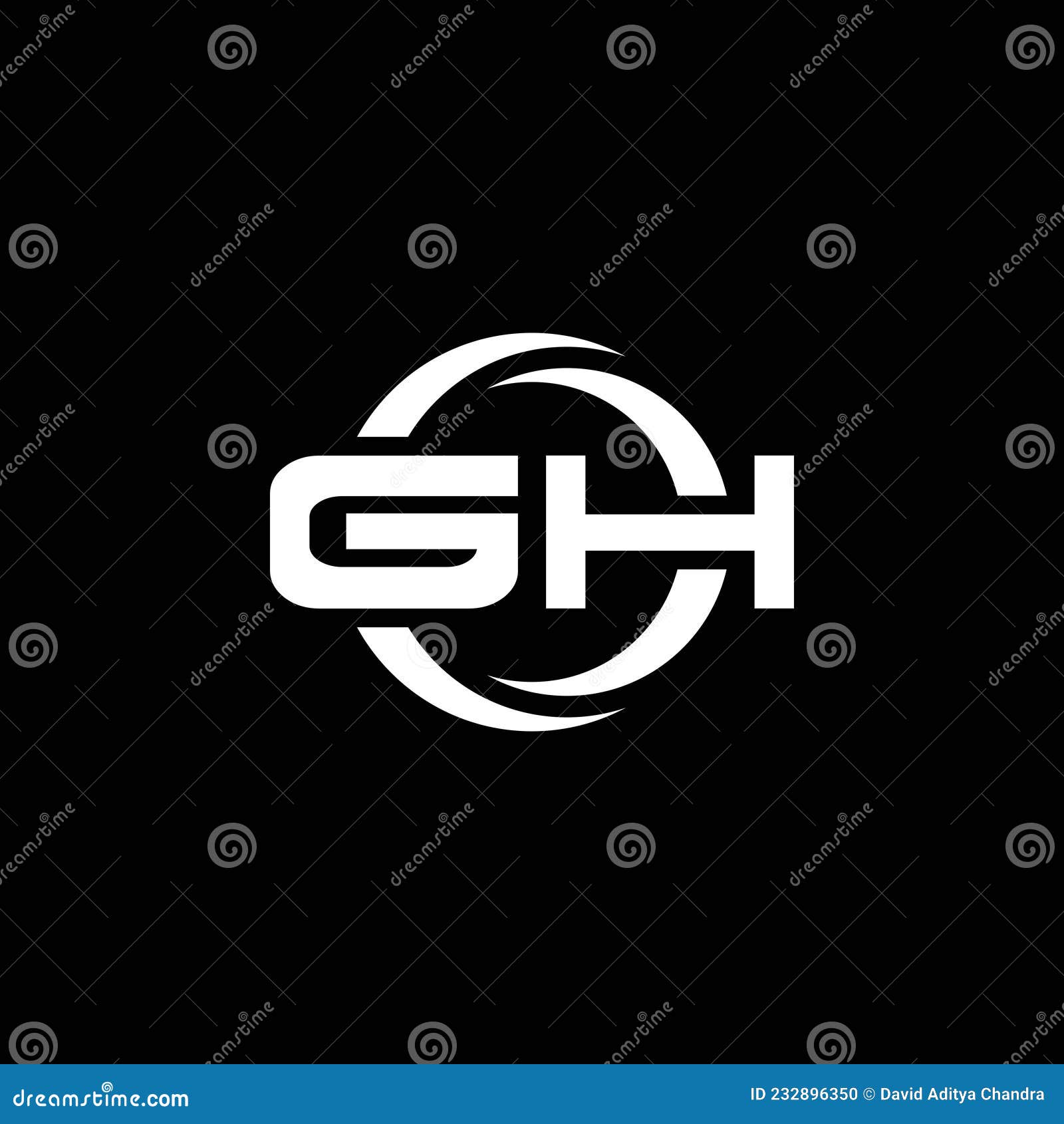 gh logo monogram  template