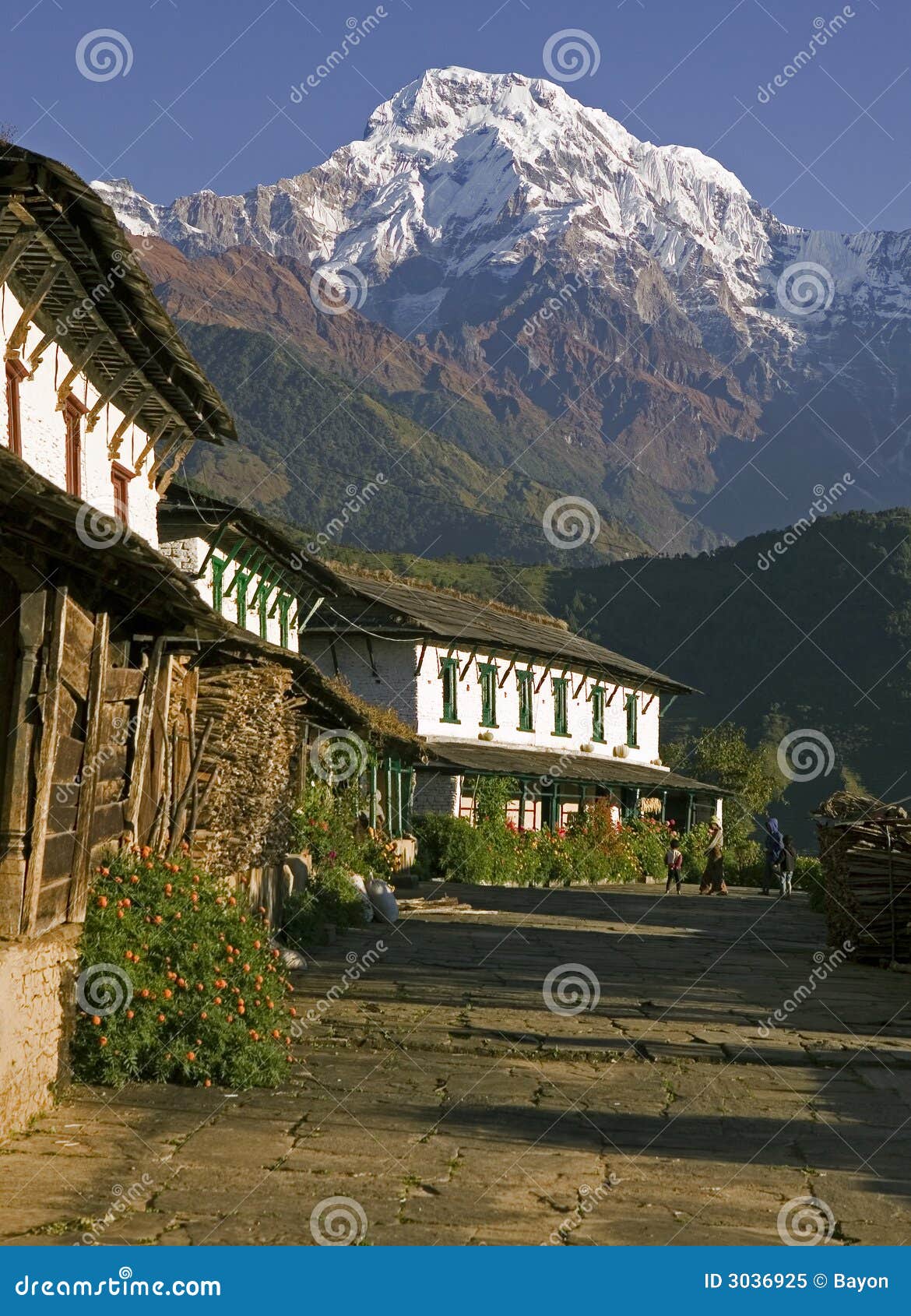 ghandruk village in nepal