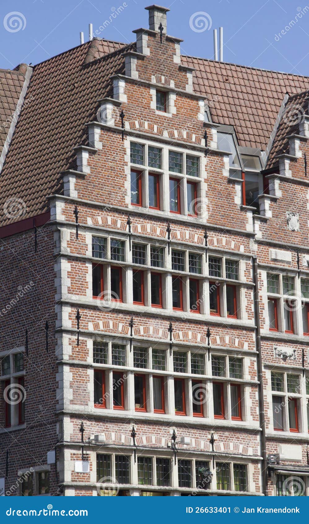 Ghent House, Belgium stock image. Image of city, historical 26633401