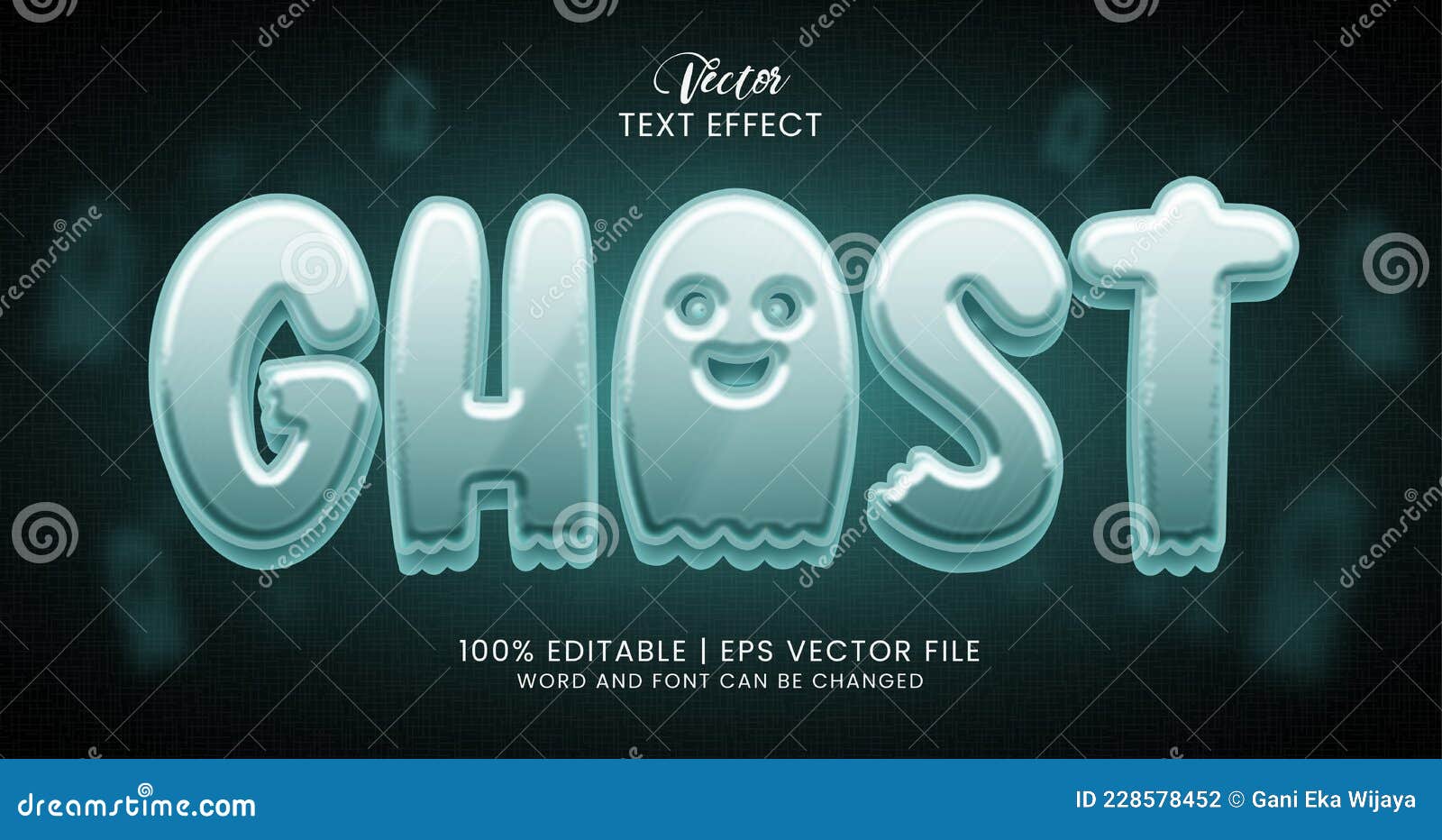 ghost as text