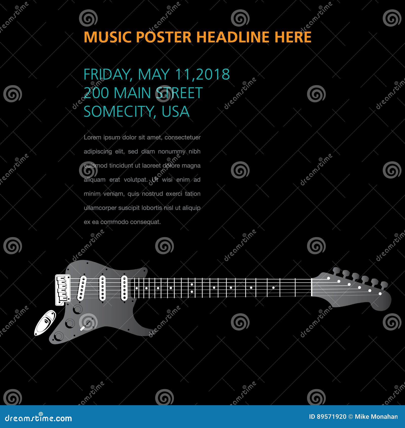 Ghost Guitar Stock Illustrations – 394 Ghost Guitar Stock Illustrations,  Vectors \u0026 Clipart - Dreamstime, image size:1600x1690