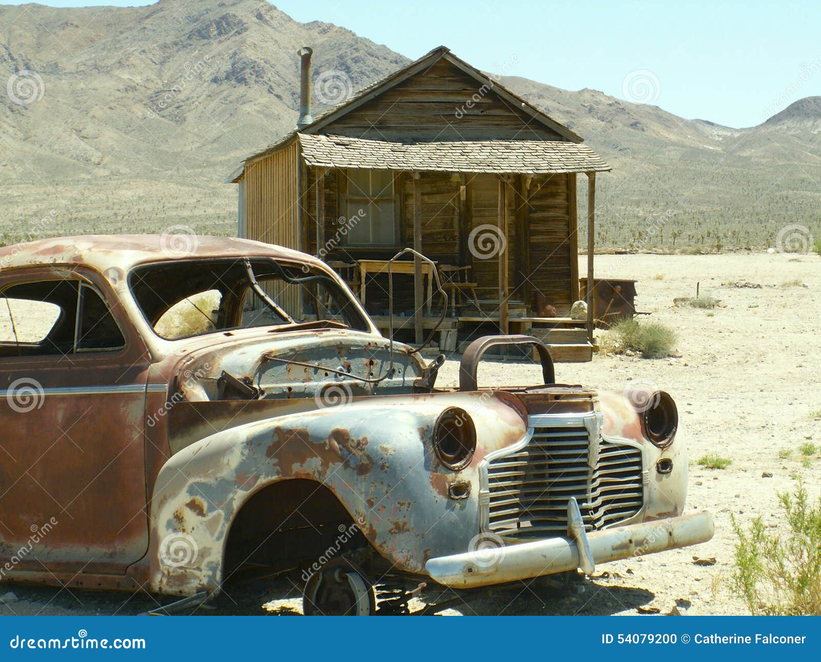 Ghost town stock photo. Image of rustic, small, mining - 54079200