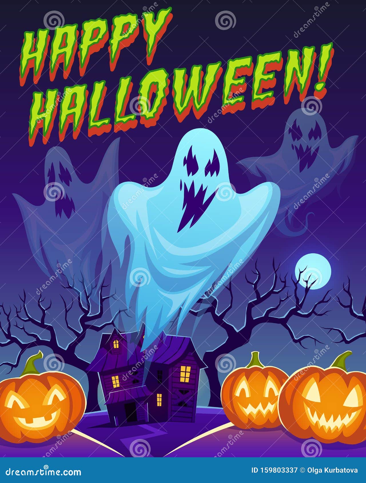 Ghosts Poster. Happy Halloween Funny Cute Spirit Characters, Flying Ghost Monsters and Pumpkins Stock Vector - Illustration of horror, cute: 159803337 Ghosts Poster. Happy Halloween Funny Cute Spirit Characters, Flying Ghost Monsters and Pumpkins Stock Vector - Illustration of horror, cute: 159803337