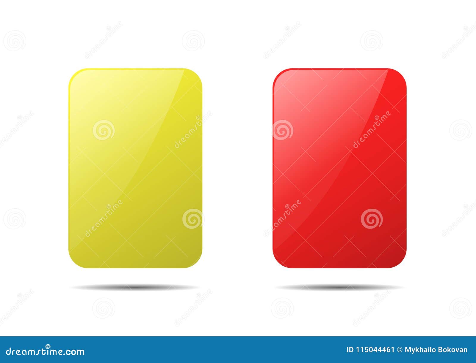 Cartellini Arbitro Calcio In PVC - Rosso E Giallo Per Partite, Scuole E Eventi Sportivi - Foto 9