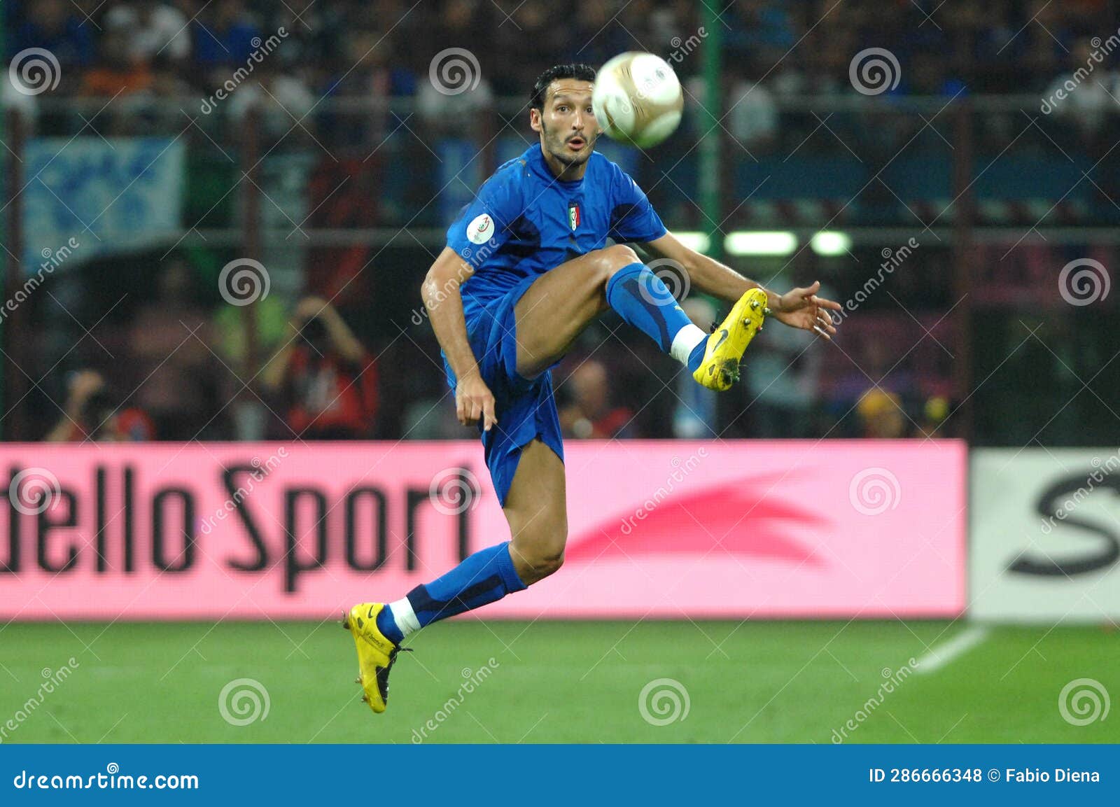 Gianluca Zambrotta during the Italy - France Match Editorial Stock ...