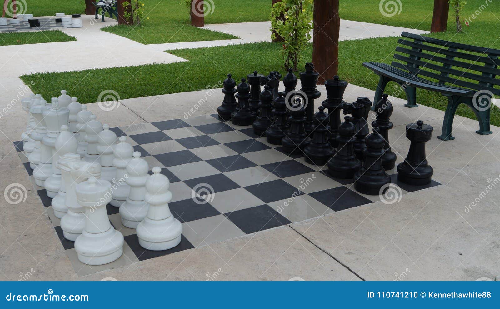 Giant Chess at Resorts