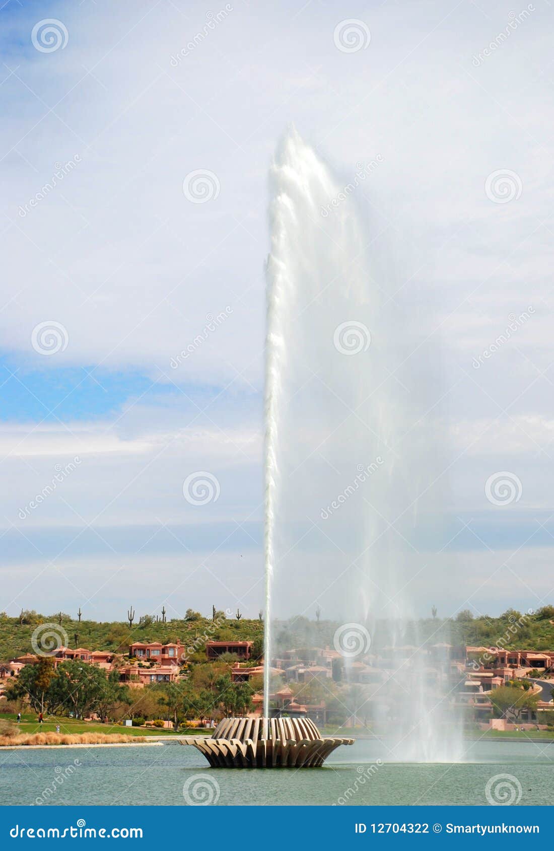 Giant Fountain stock photo. Image of hills, arizona, phoenix 12704322