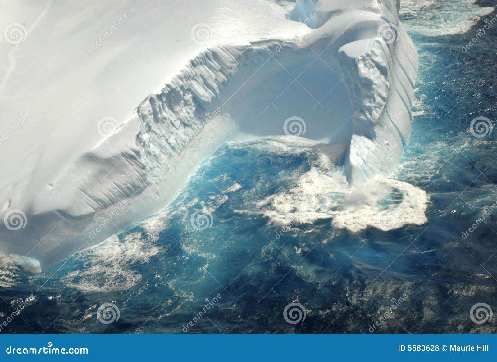 giant iceberg in the southern ocean