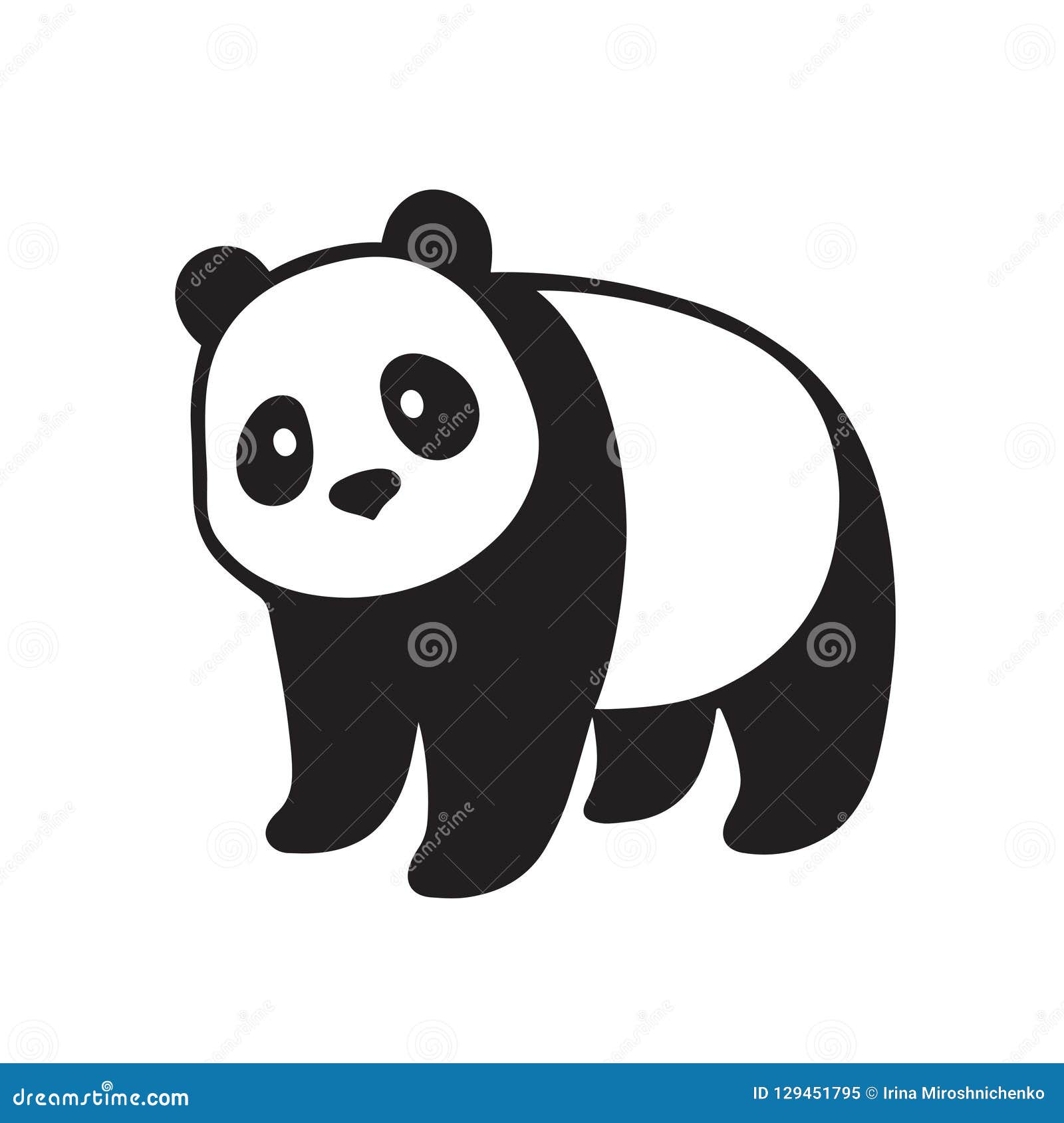 Panda Drawing | Panda drawing, Cute panda drawing, Easy drawings
