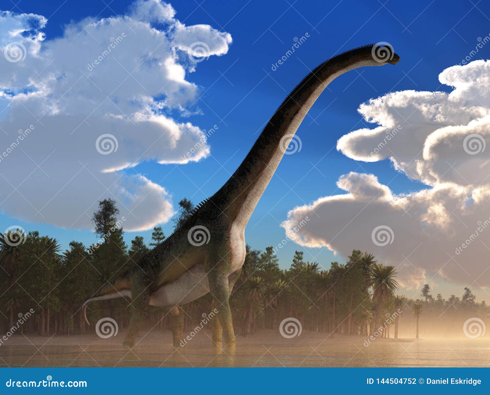Giant Sauropod in a Lake stock illustration. Illustration of largest - 144504752 Giant Sauropod in a Lake stock illustration. Illustration of largest - 144504752
