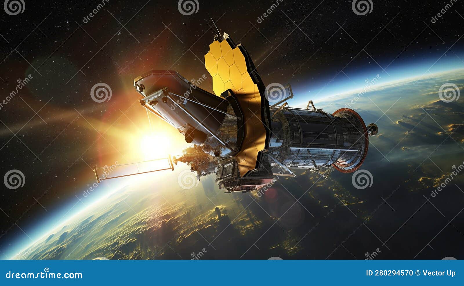 Giant space best sale telescope