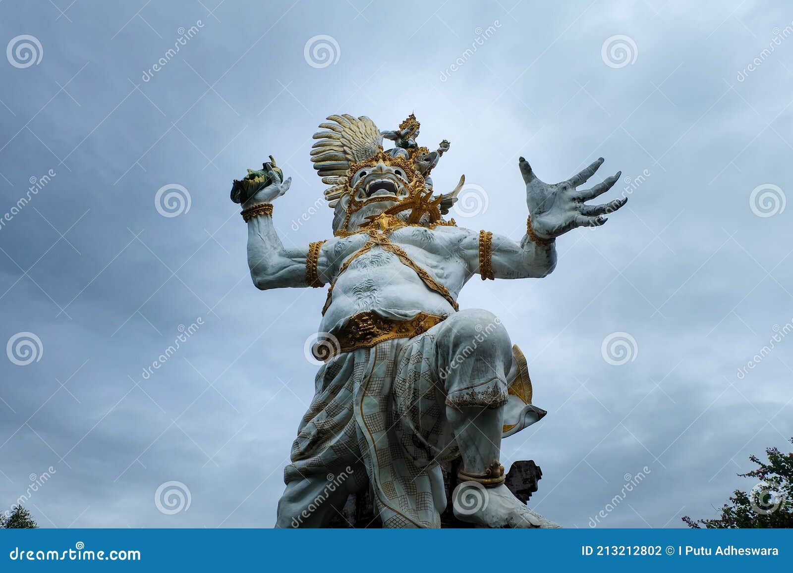 Giant Statue and God Rama Hindu Folklore . the Iconic Symbol of ...
