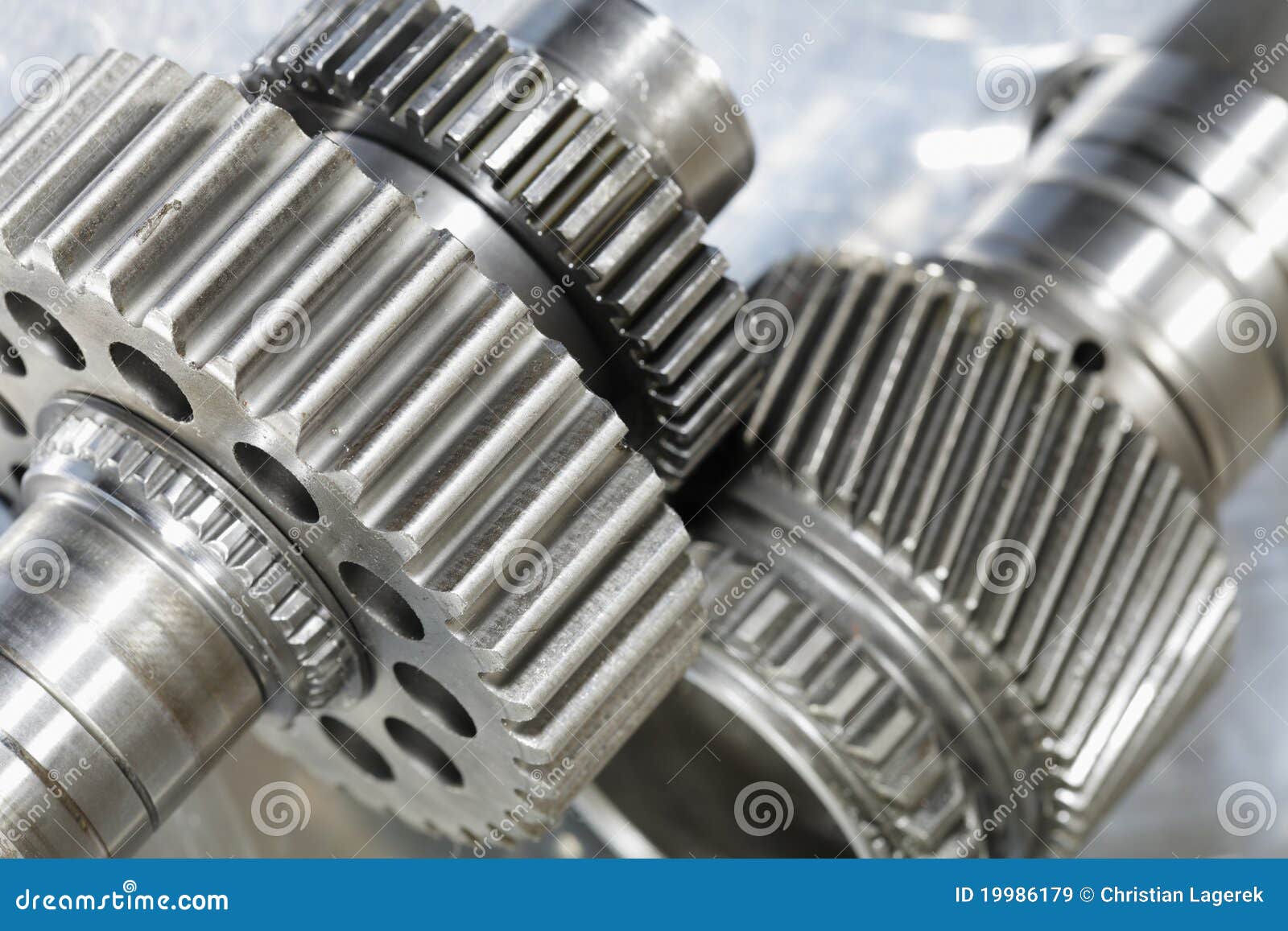 Giant Titanium Gear Machinery Stock Image Image of dimensional, power