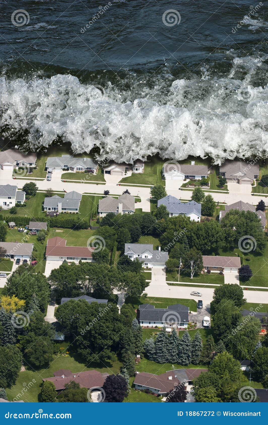 giant tsunami tidal wave natural disaster