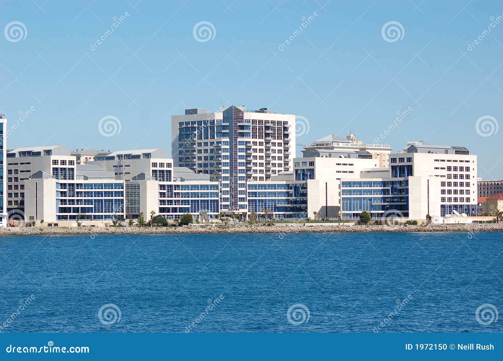 Gibraltar Hospital stock photo. Image of buildings, travel 1972150