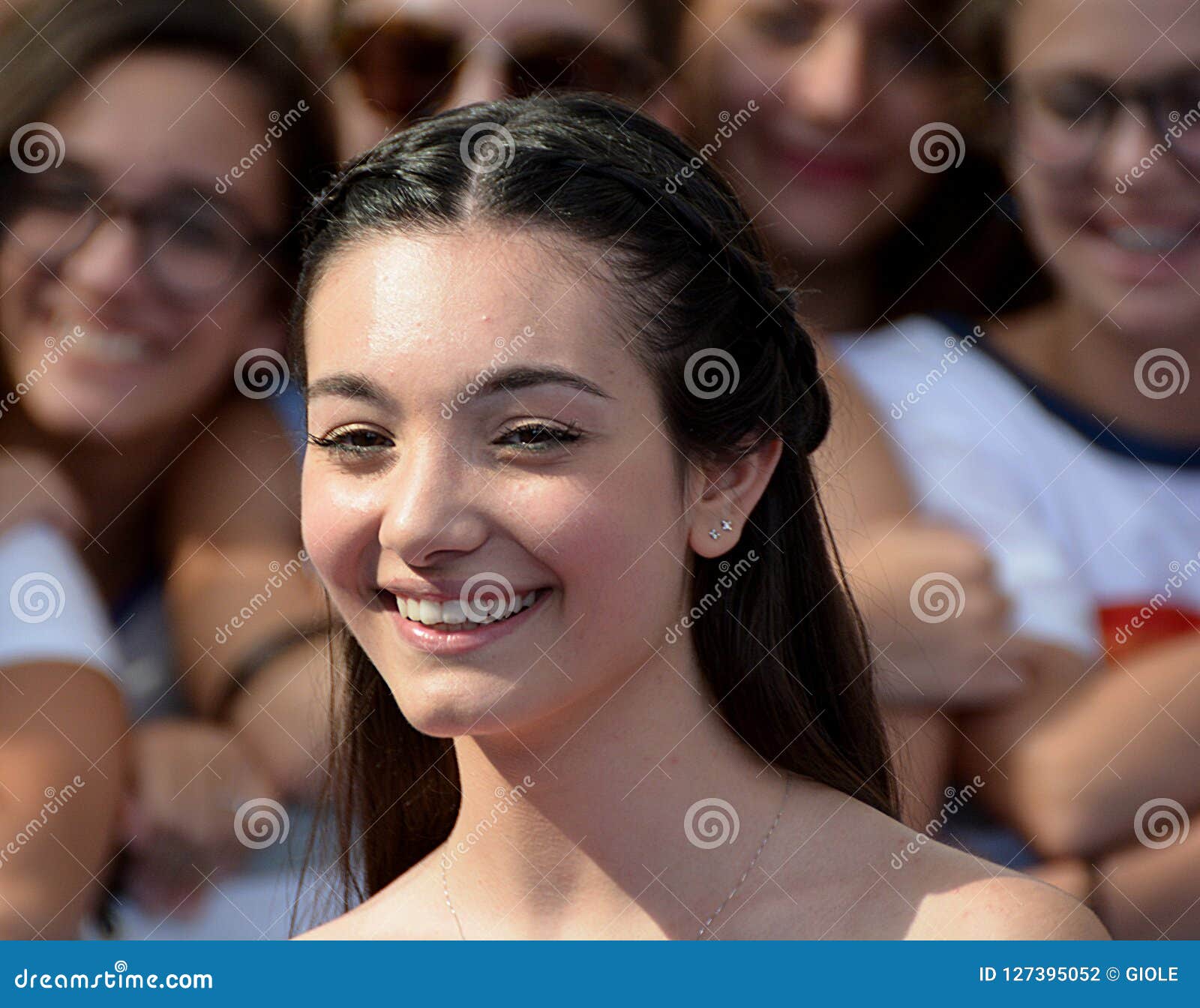 Giffoni Valle Piana Sa Italy July 21 2018 Mariasole Pollio At Giffoni Film Festival 2018 Editorial Photography Image Of Event Festival 127395052