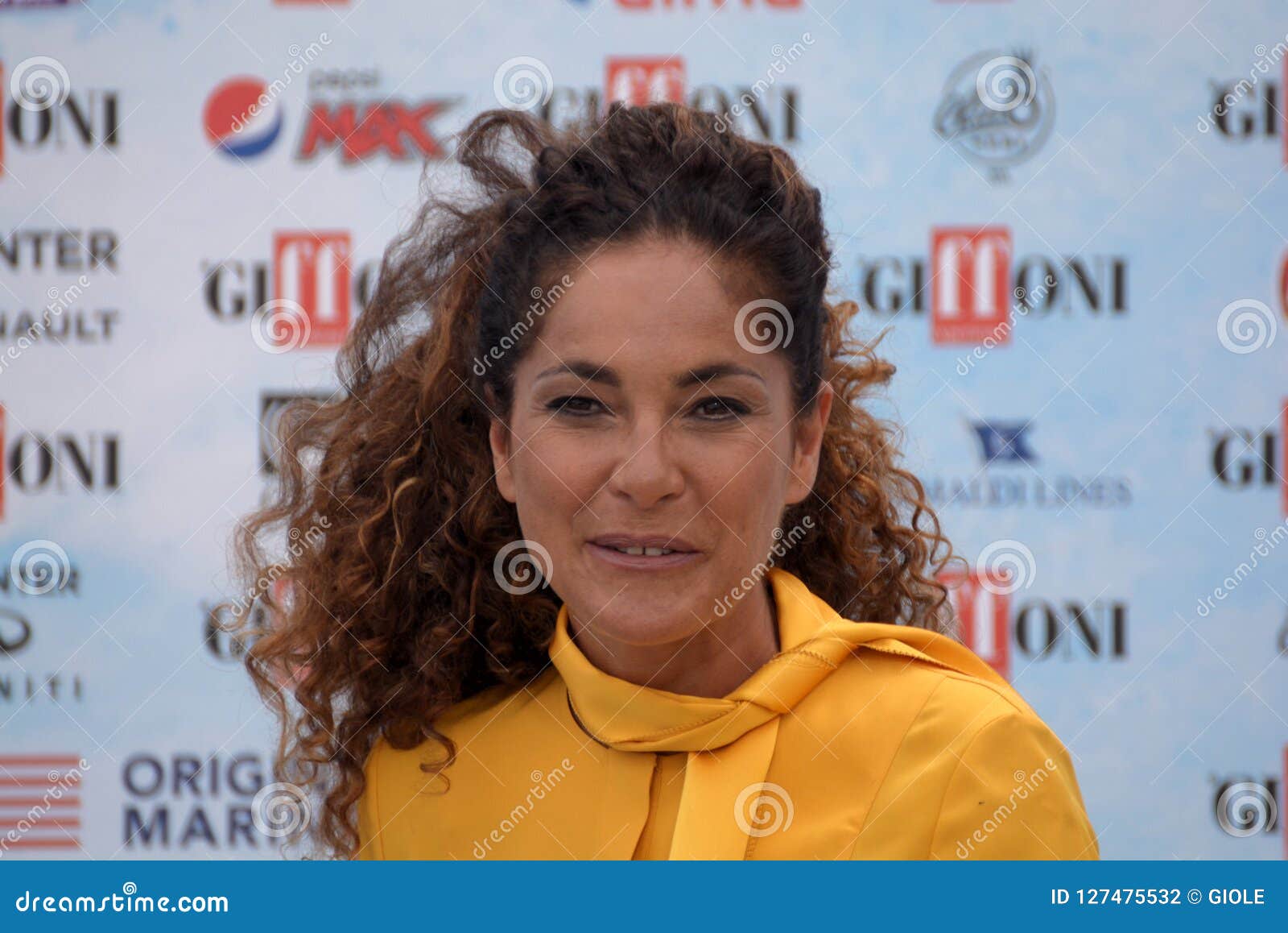 Giffoni Valle Piana, Sa, Italy - July 25, 2018 : Simona Cavallari at ...