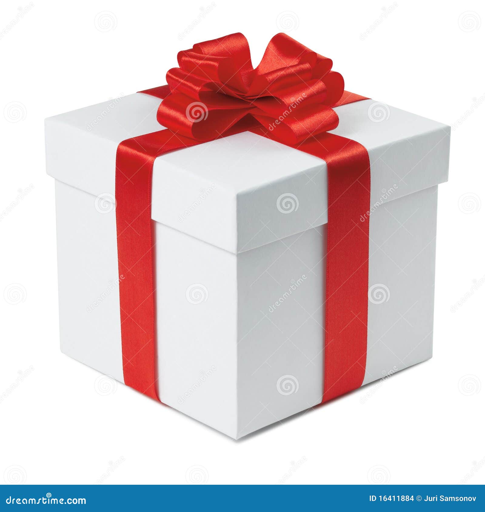 Gift box. stock photo. Image of christmas, single, clipping 16411884