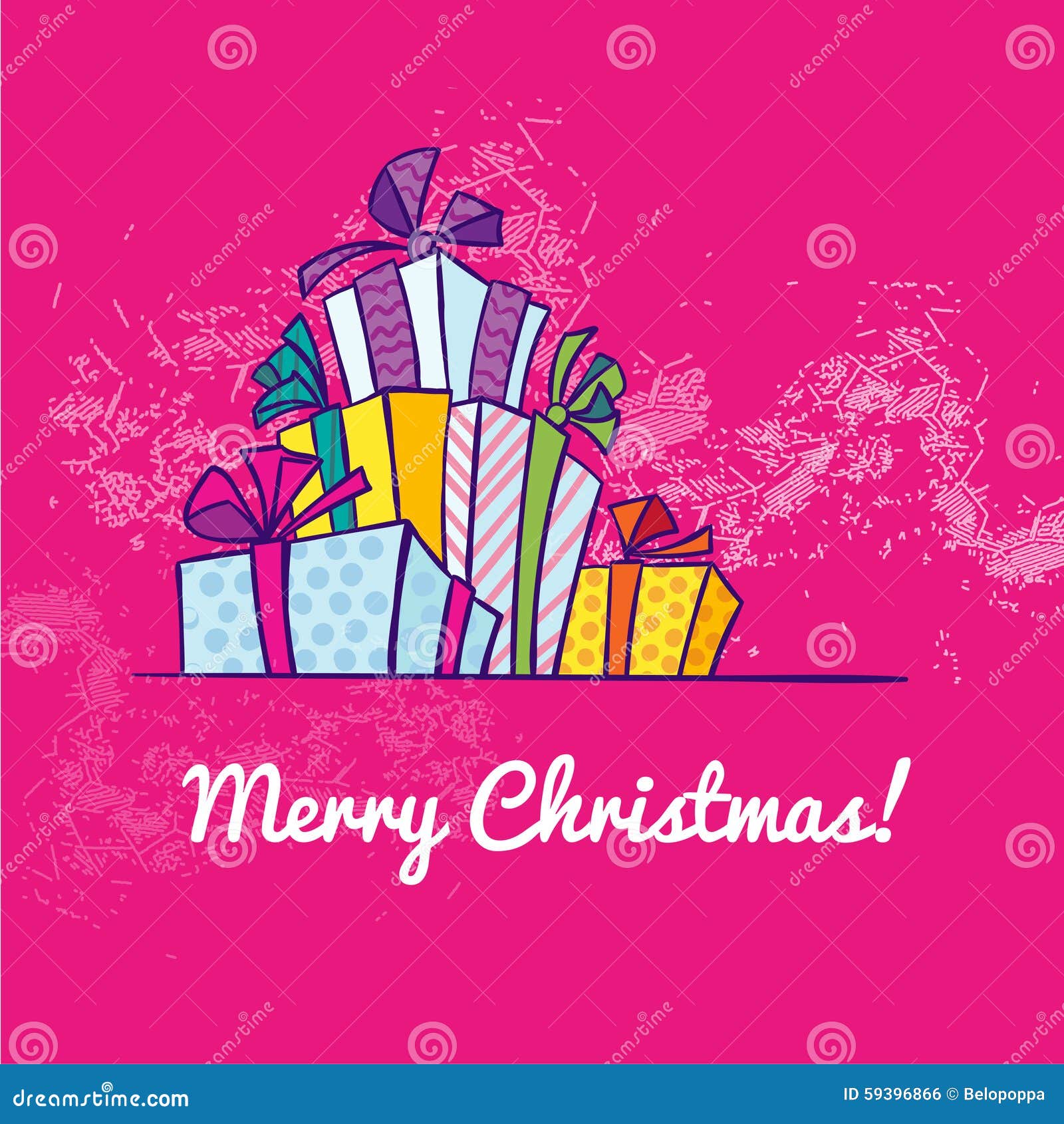 Gift box christmas stock vector. Illustration of present - 59396866