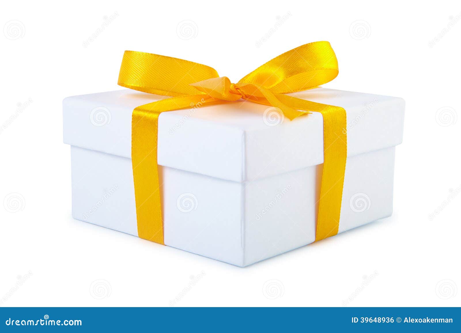 Gift Box With Clipping Path Stock Photo - Download Image Now