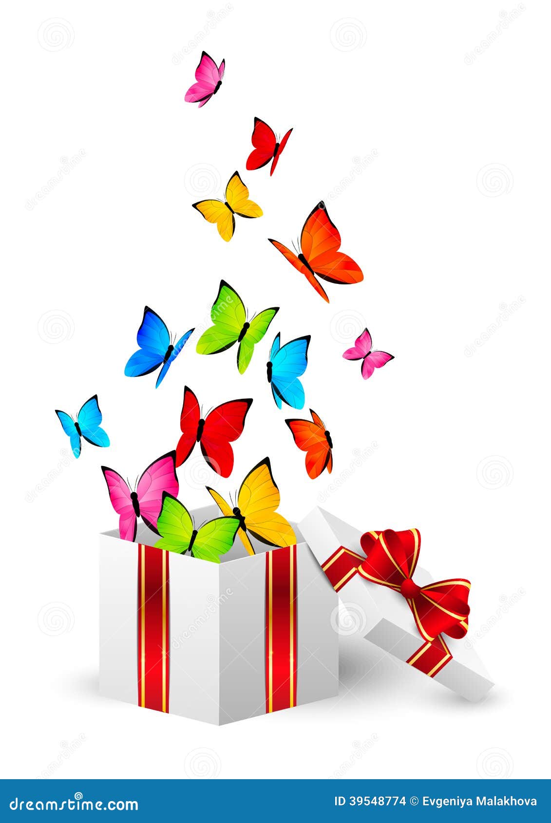 Gift Box Butterflies Stock Illustrations 174 Gift Box Butterflies Stock Illustrations, Vectors