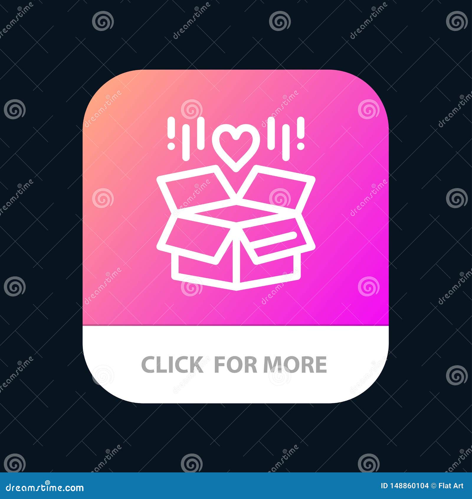 Download Gift, Box, Delivery, Surprise Mobile App Button. Android ...