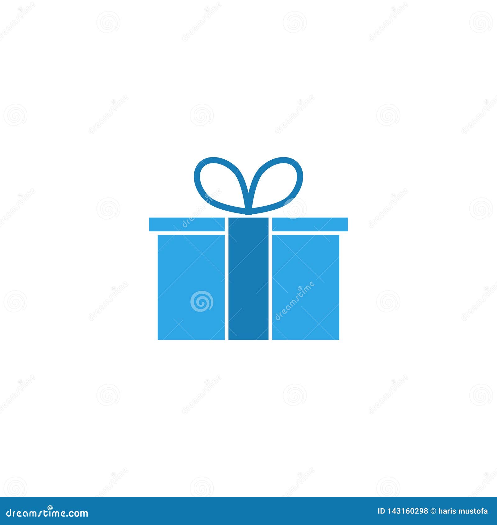 Gift Box Graphic Design Template Vector Illustration Stock Illustration ...