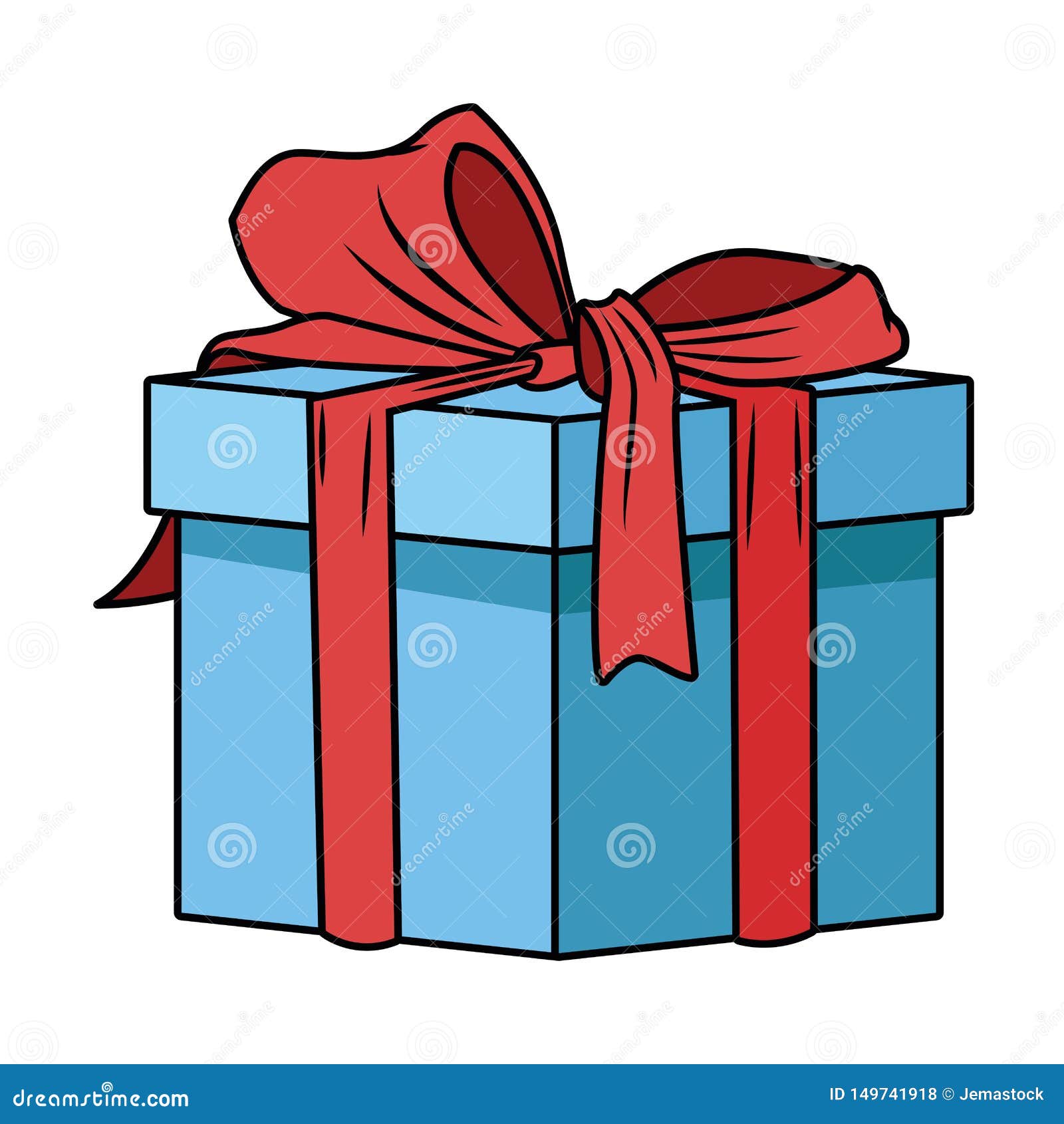 Gift Box Icon Cartoon Isolated Stock Vector - Illustration of vector,  surprise: 149741918