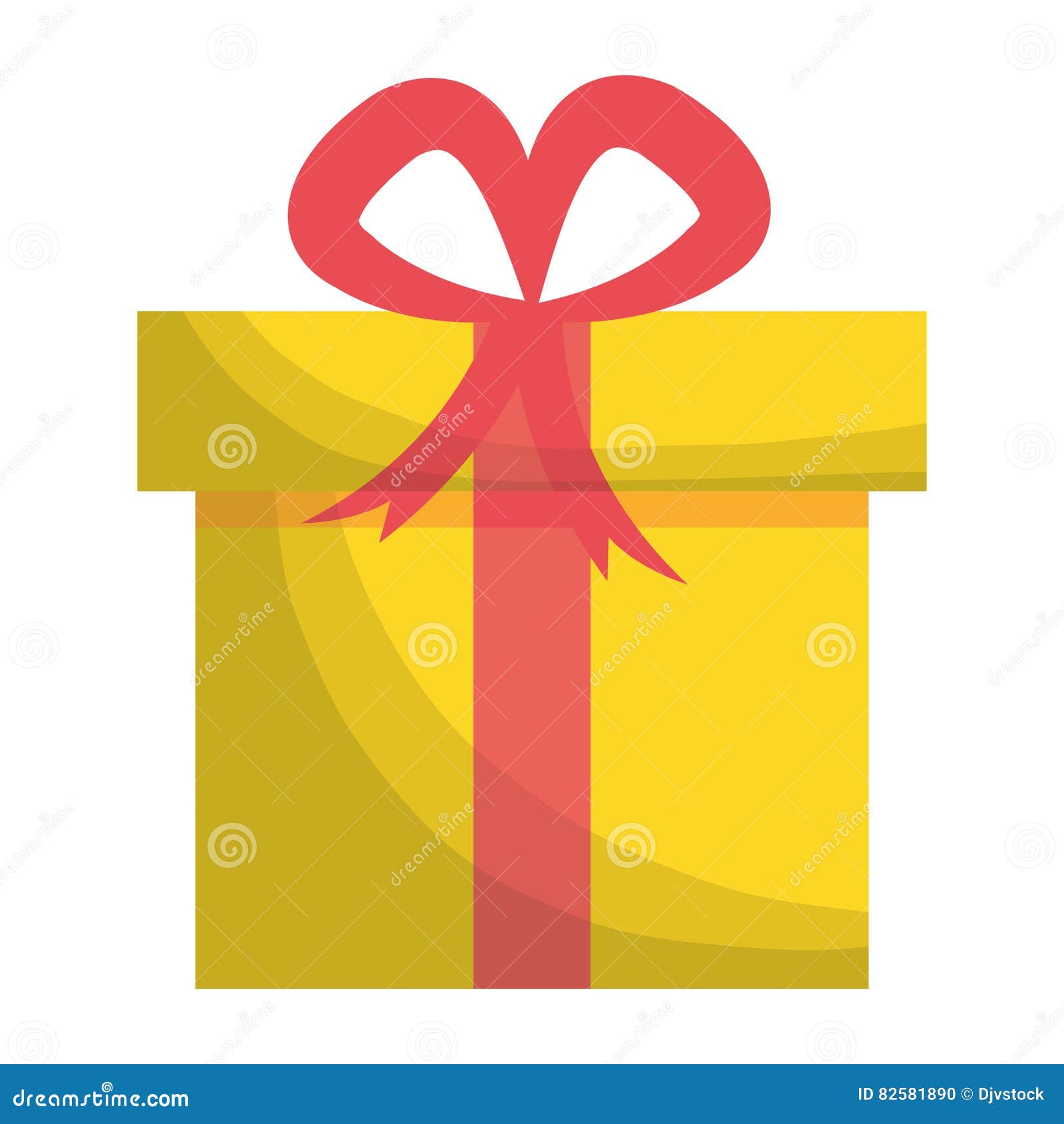 Gift box icon image stock vector. Illustration of greeting 82581890