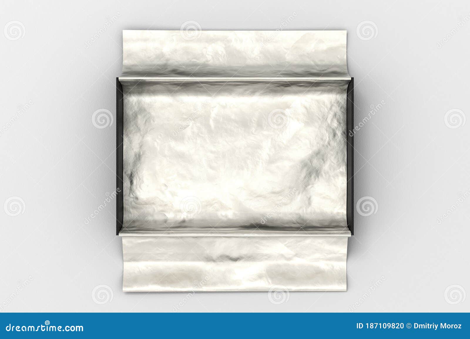 Download Gift Box Mockup With Unfolded Wrapping Paper Stock Illustration - Illustration of brand, empty ...