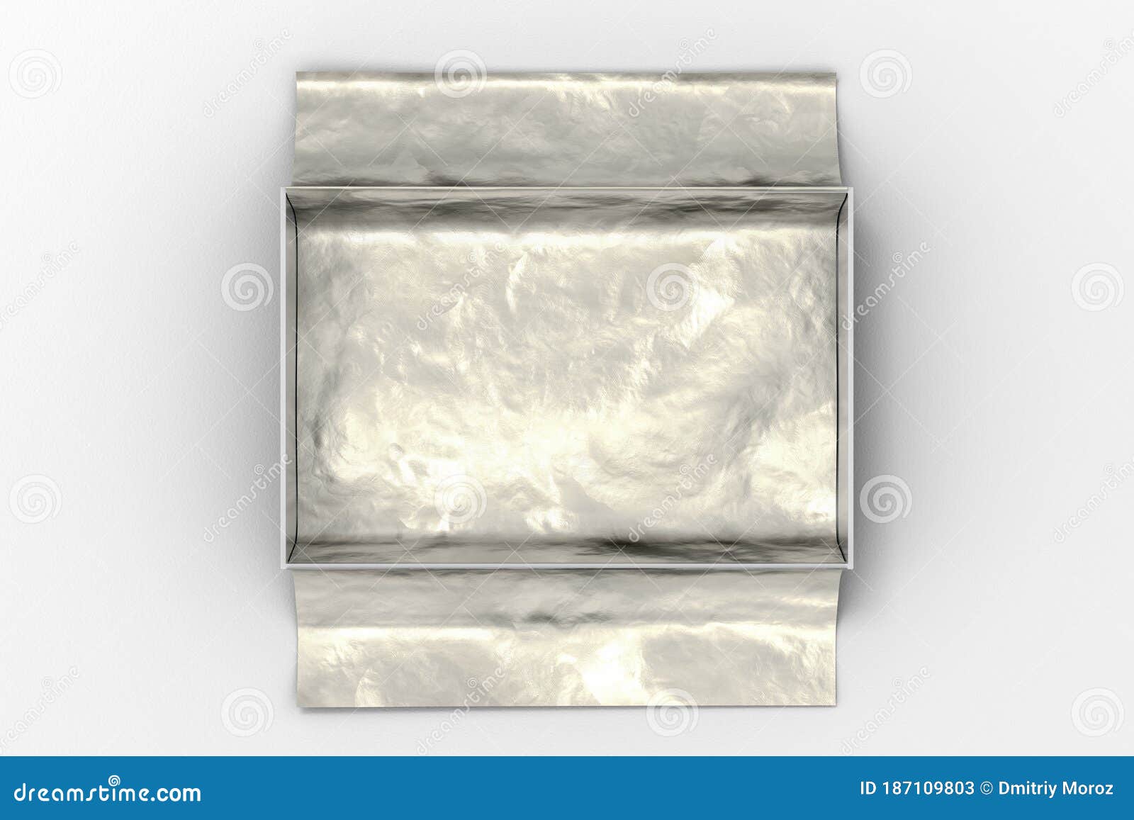 Download Gift Box Mockup With Unfolded Wrapping Paper Stock ...