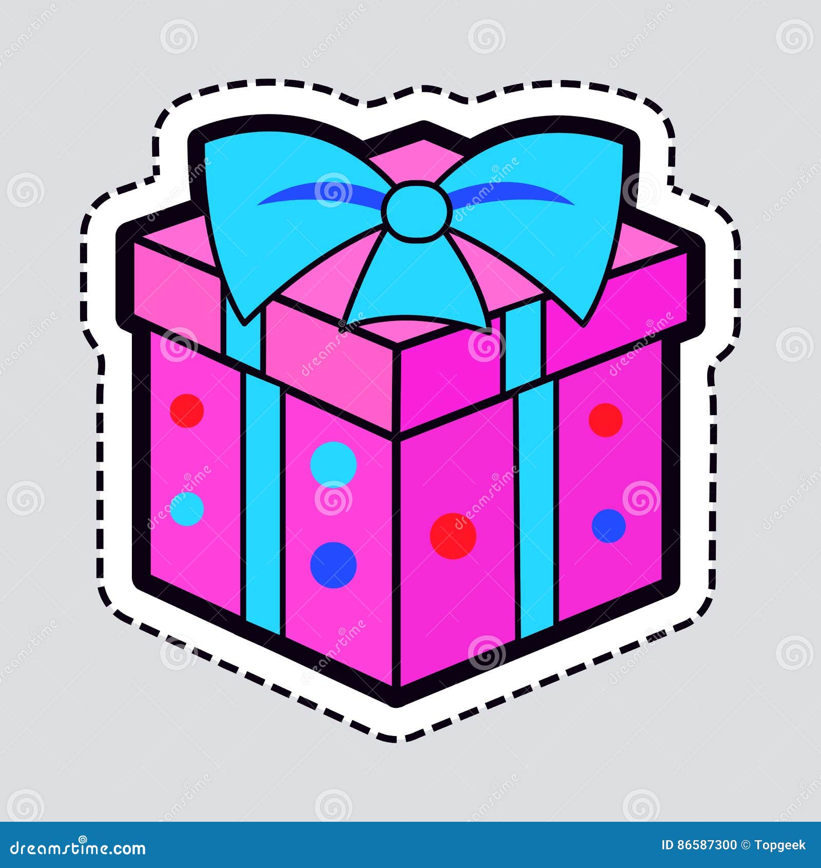 176 Single Pink Gift Box Silver Ribbon Stock Photos - Free & Royalty-Free  Stock Photos from Dreamstime