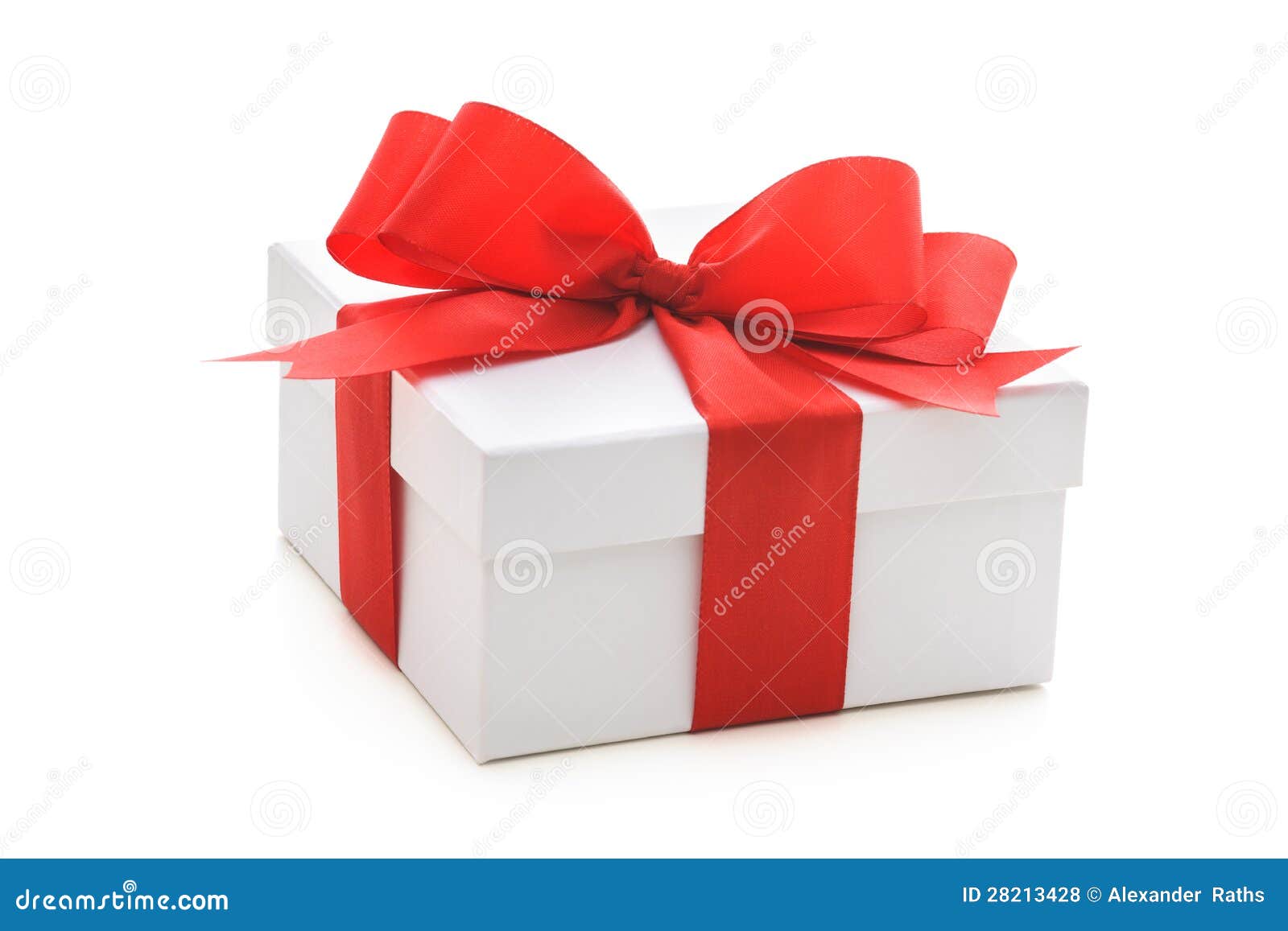 Red Ribbon for Gift Wrapping Stock Image - Image of decoration,  celebration: 28729791