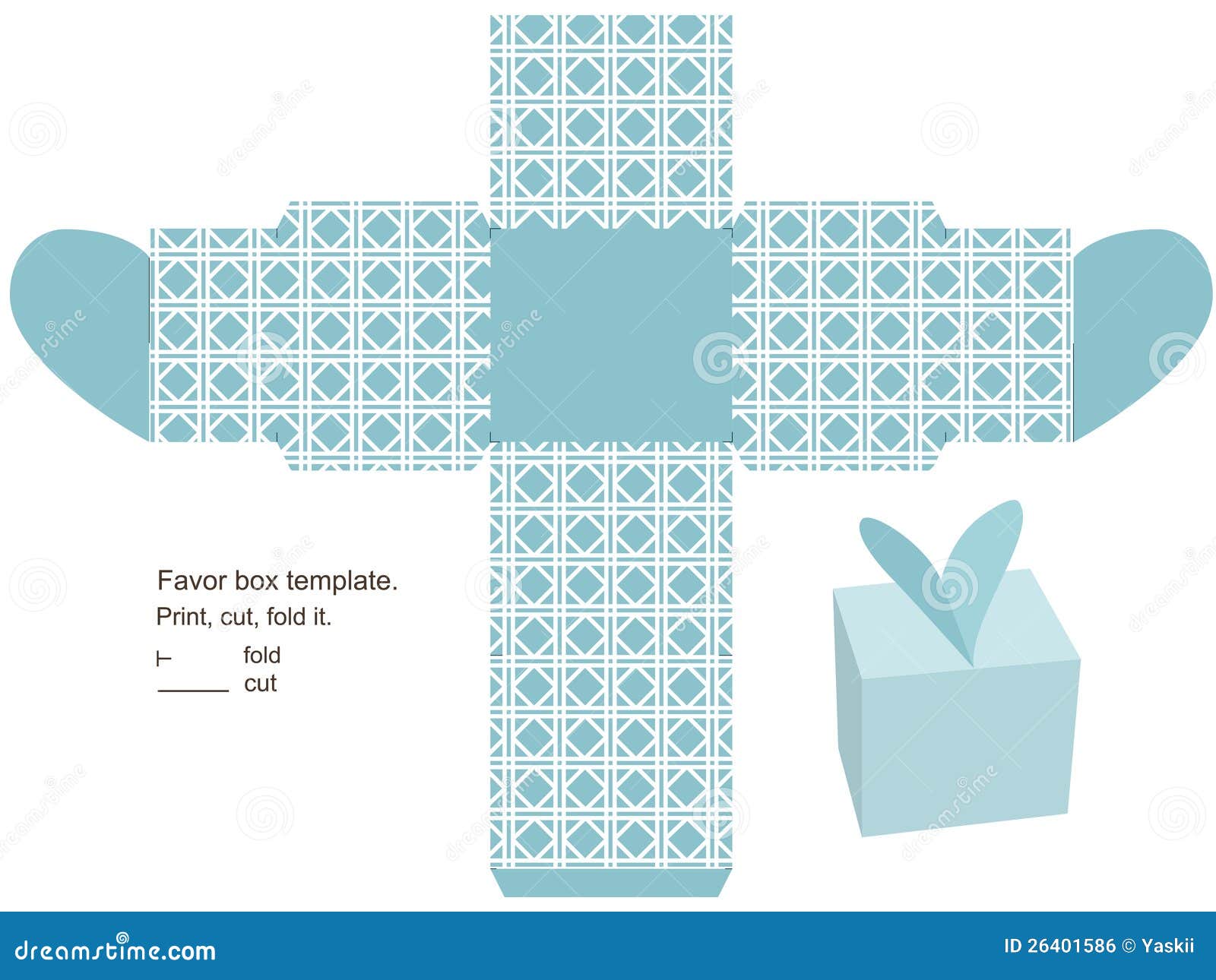 Gift box template stock vector. Illustration of gift