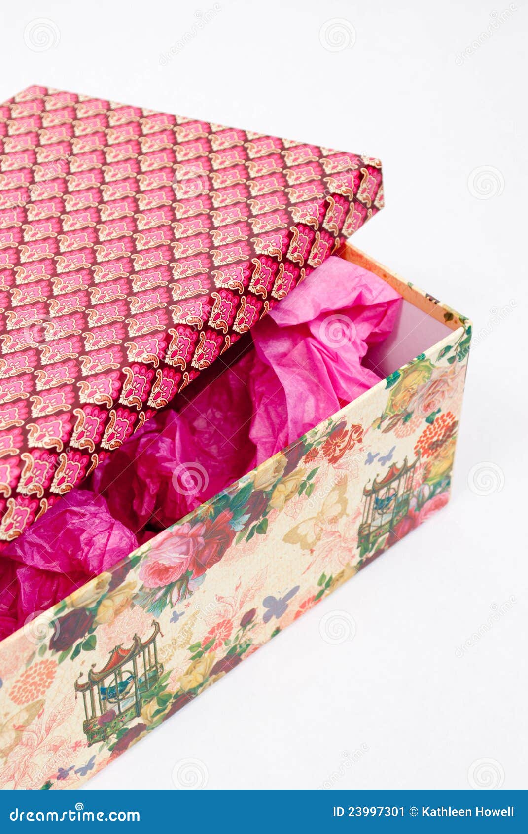 Gift Box, vertical stock image. Image of colored, white 23997301
