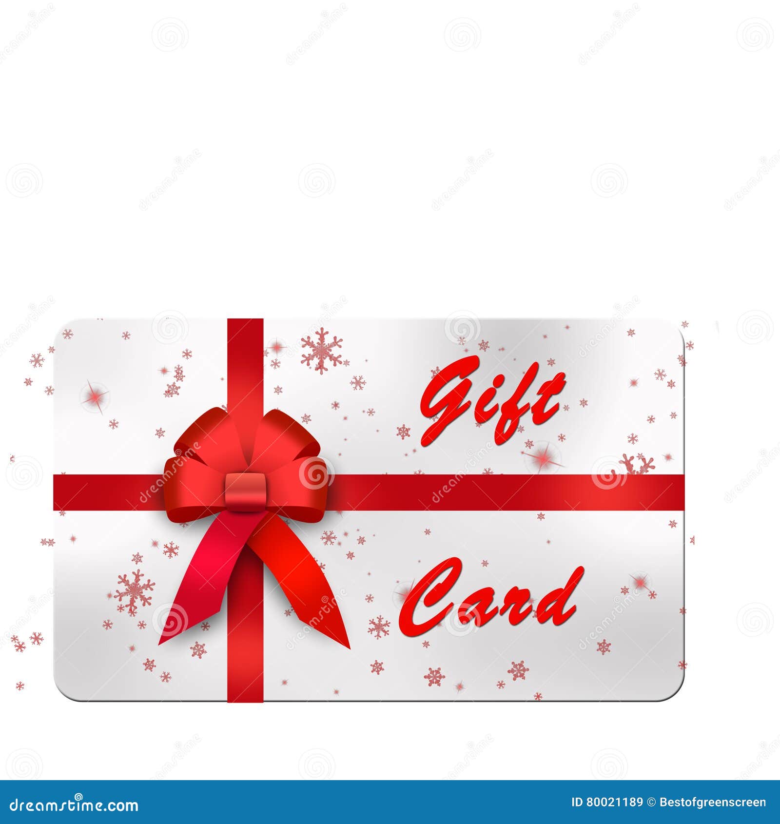 Gift Card, Red Ribbon, Red Loop, Bow Stock Illustration Illustration of gift, celebration