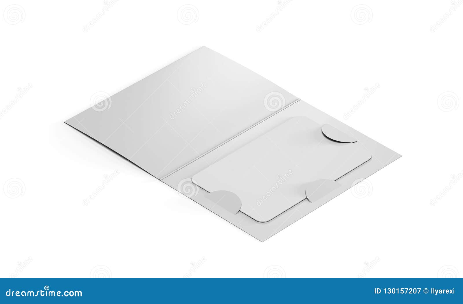 Gift Card Template In Envelope On White Background For Your Design. 3D  Rendering. Stock Illustration - Illustration Of Break, Message: 130157207