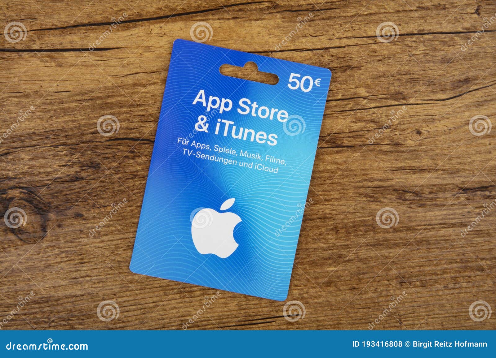 Gift Card Voucher for Apple App Editorial Stock Photo - Image of music,  display: 193416808