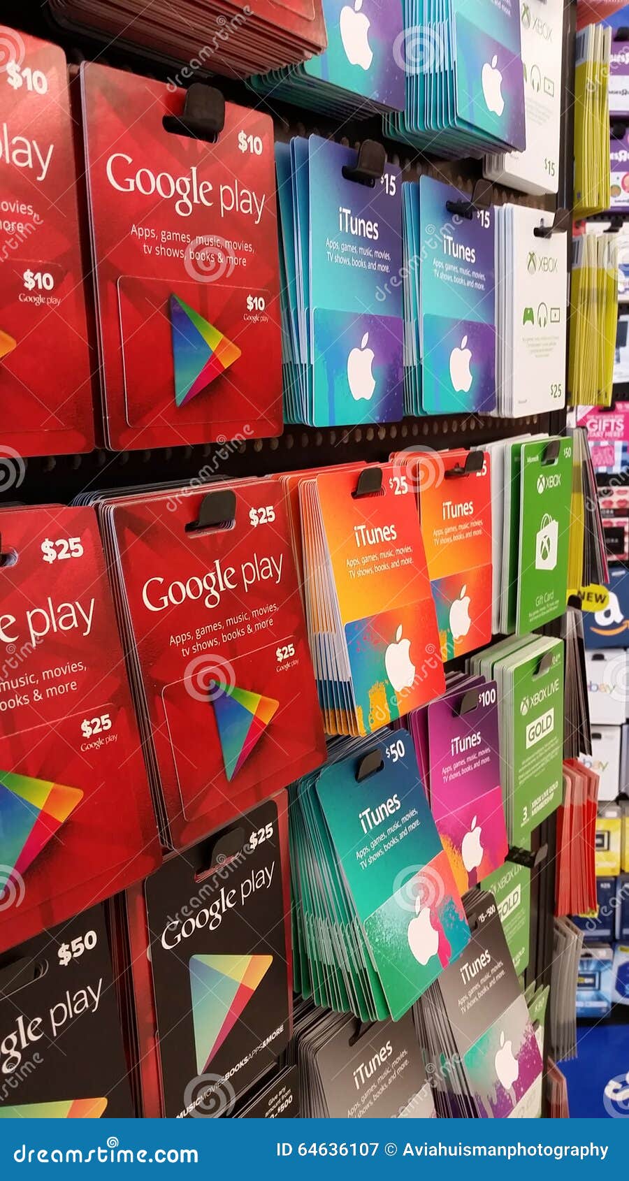 Google Play Store Gift Cards Already Available and on Display at Some  Target Stores