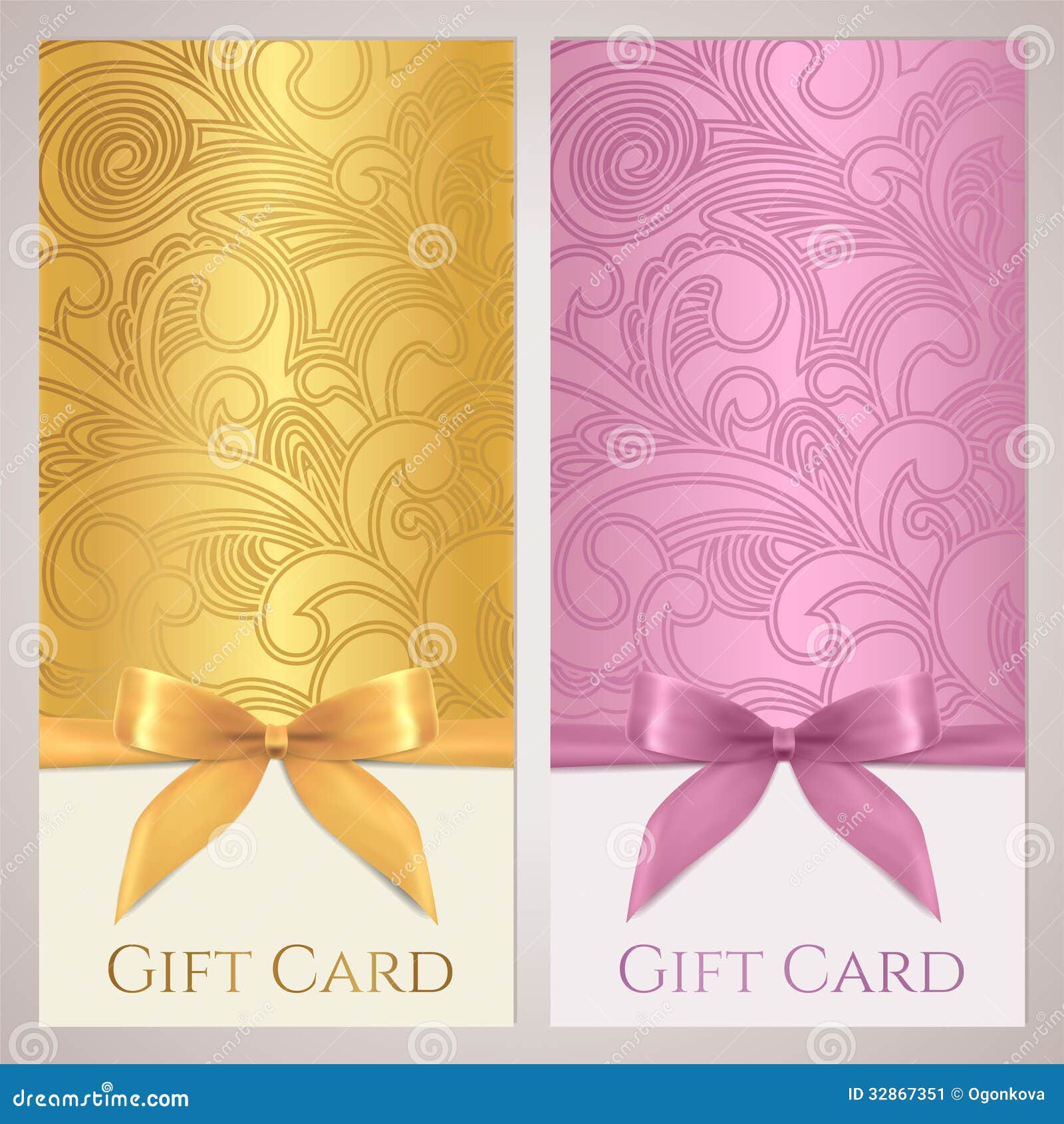   Gift Card in a Yellow Swirl Box : Gift Cards