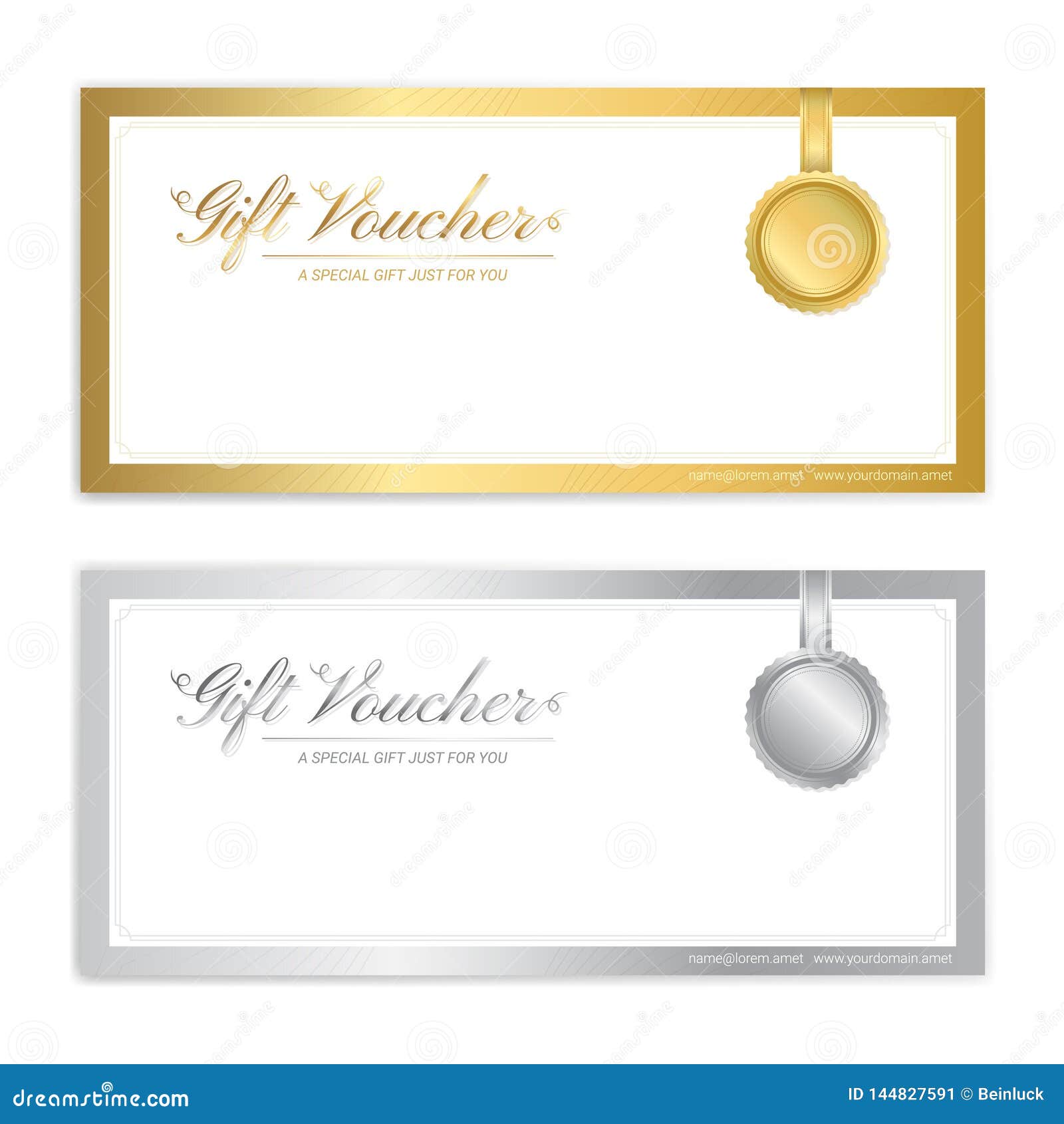 gift certificate coupon template