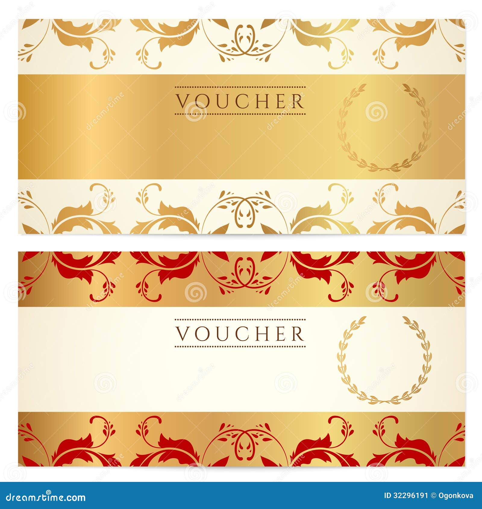 gift certificate coupon template