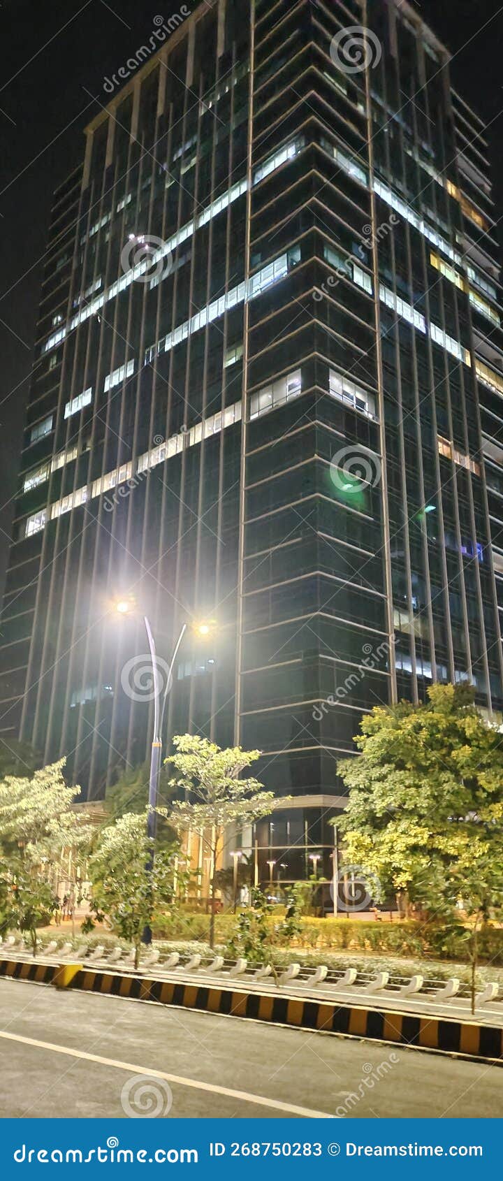 Gift city Gandhinagar stock image. Image of night, headquarters 268750283
