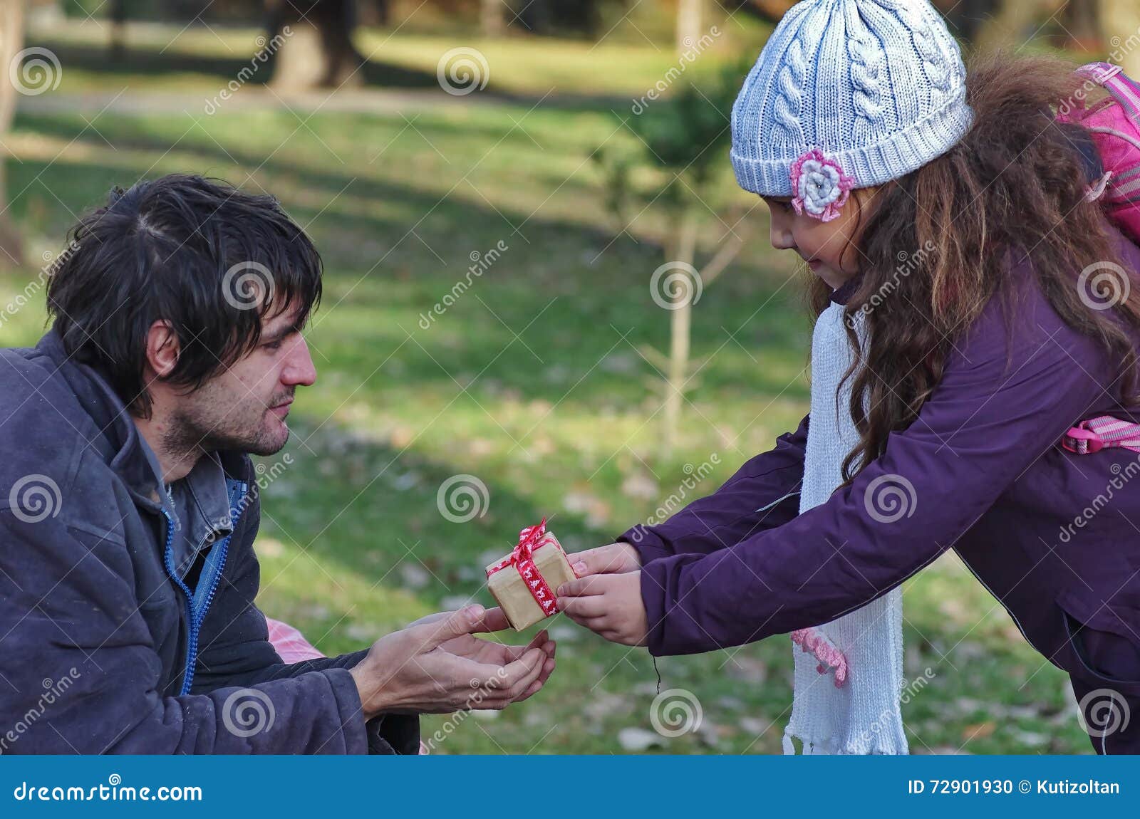 Gift for homeless stock photo. Image of beggary, body - 72901930