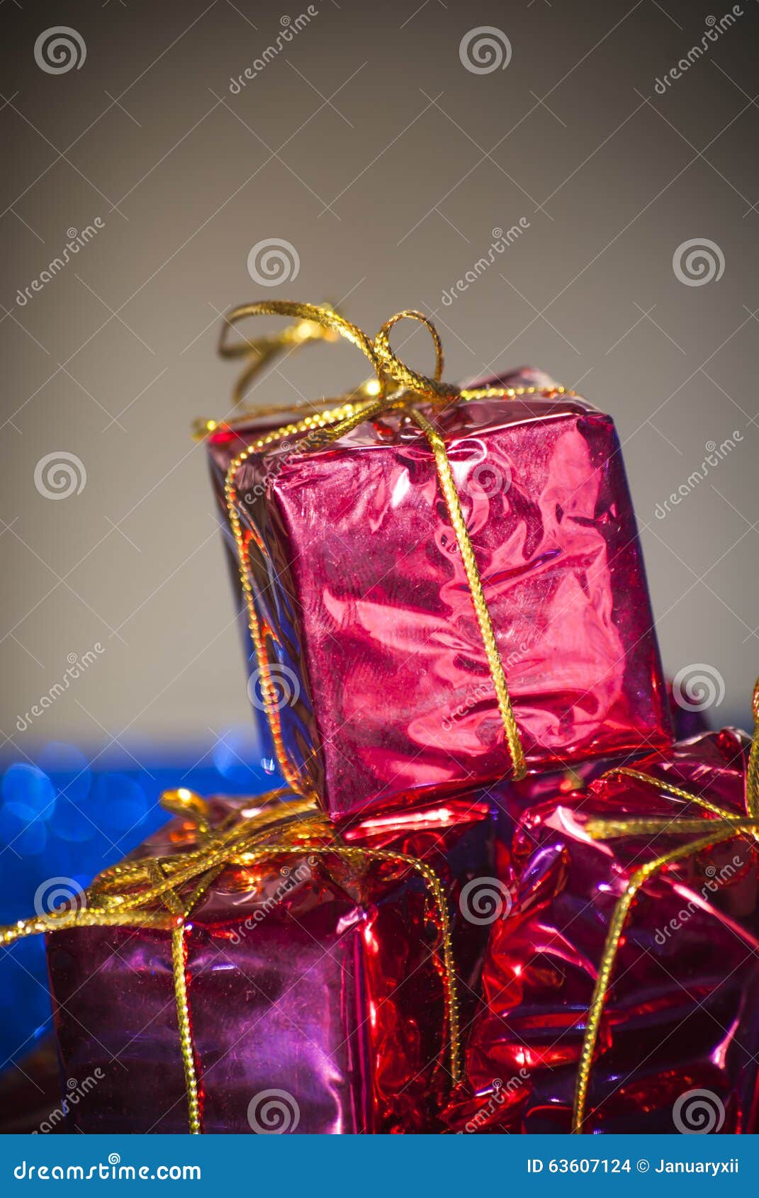 Gift Packages for a Party Such As Christmas Stock Photo Image of